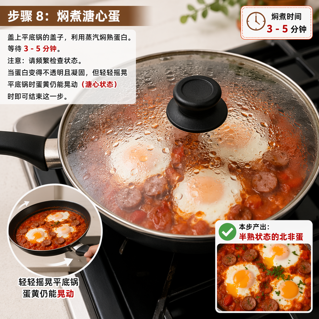 Step 8: Steam the Eggs