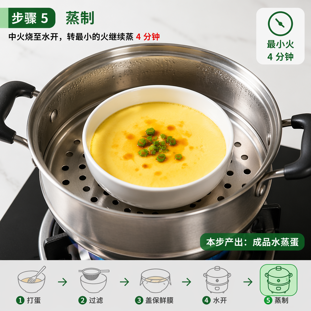 Step 5: Steam