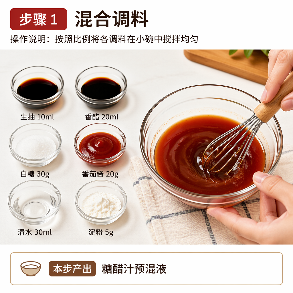 Step 1: Mix the Ingredients