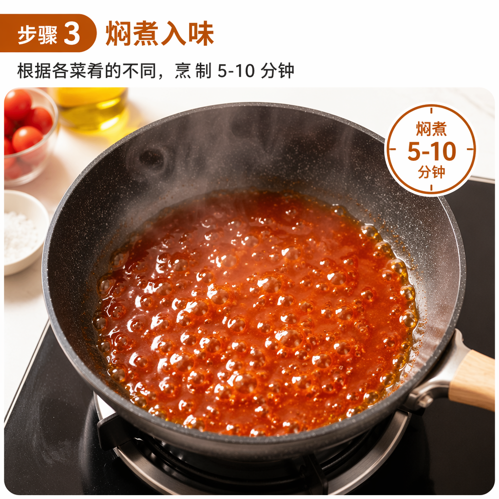 Step 3: Simmer to Infuse Flavor