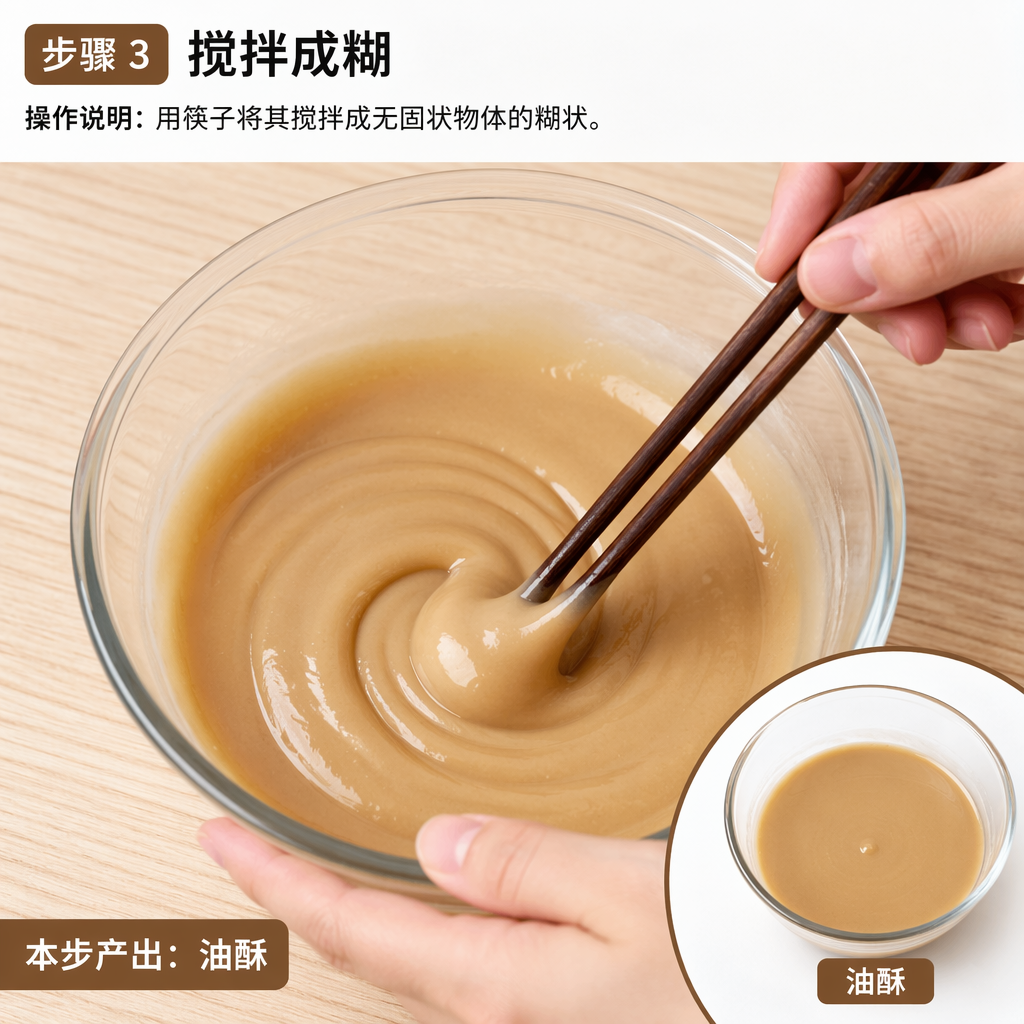Step 3: Stir into a Paste