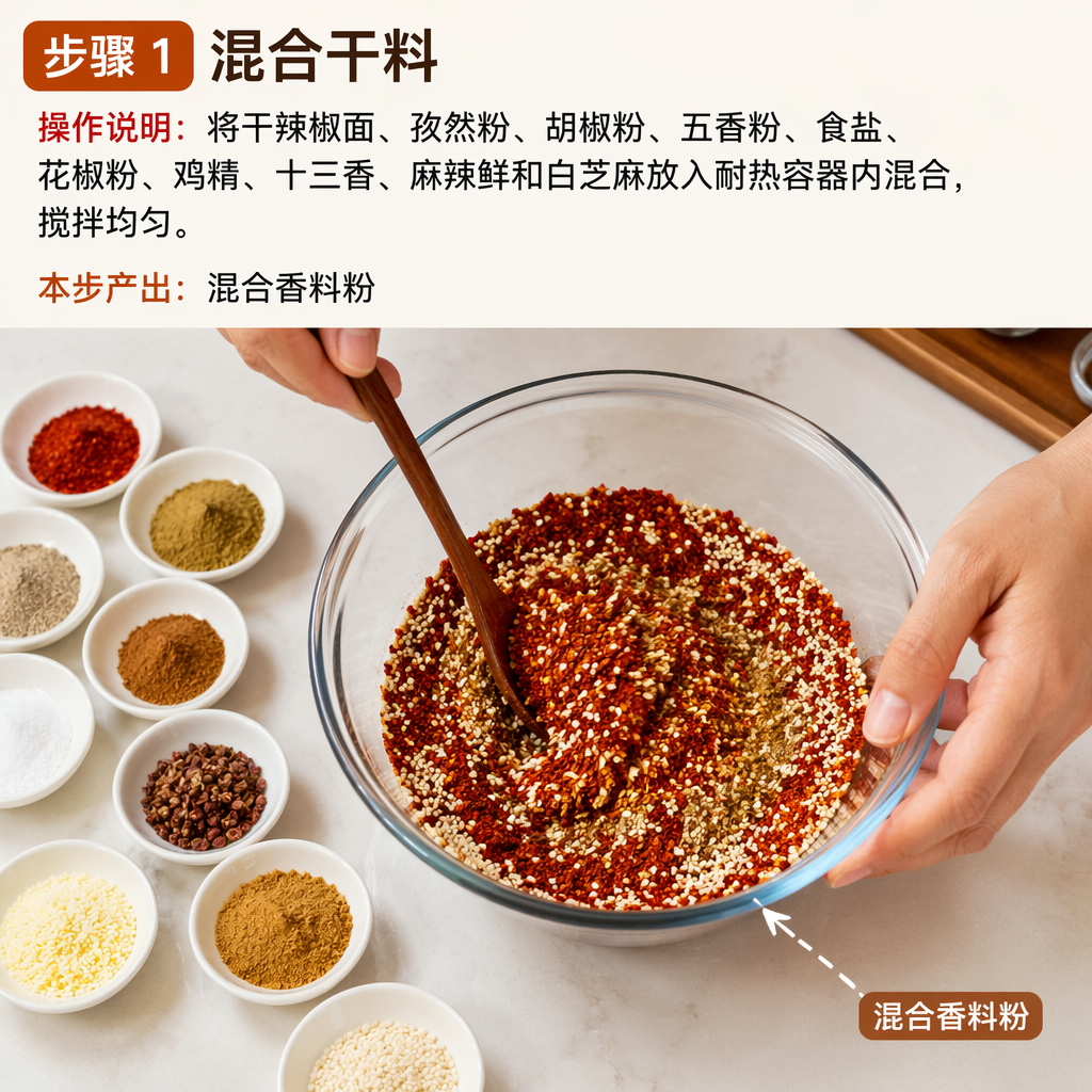 Step 1: Mix the Dry Ingredients