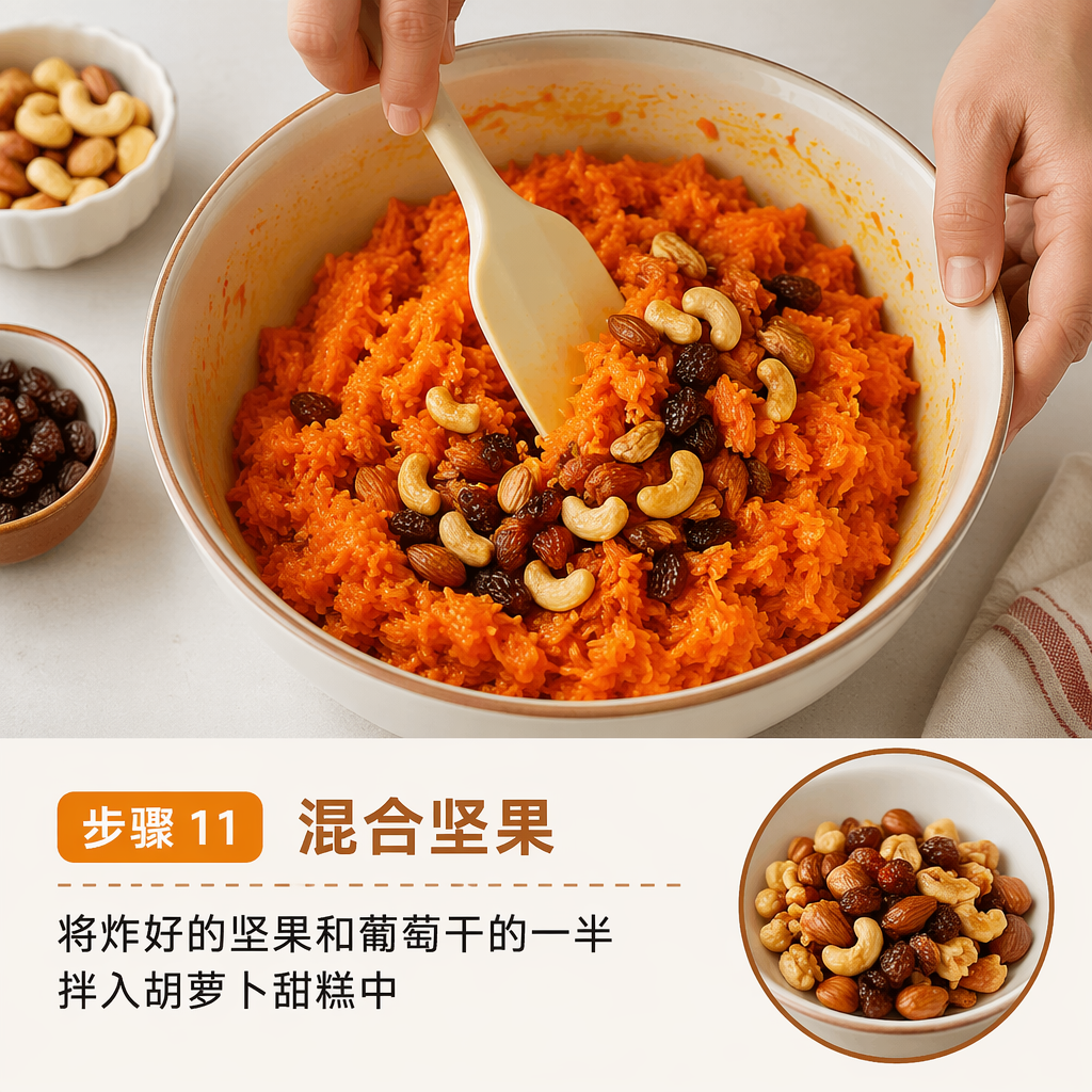 Step 11: Mix in the Nuts