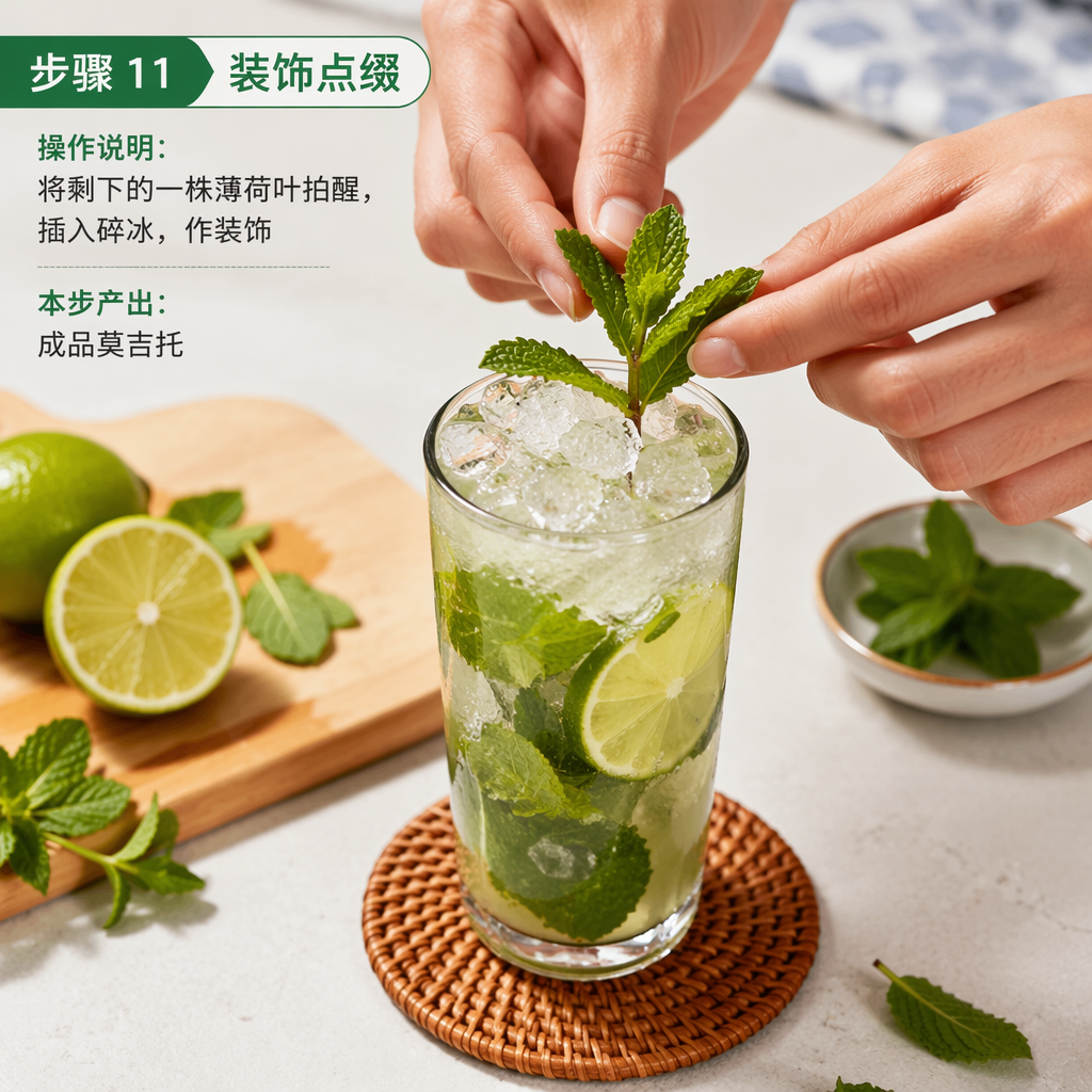 Step 11: Garnish