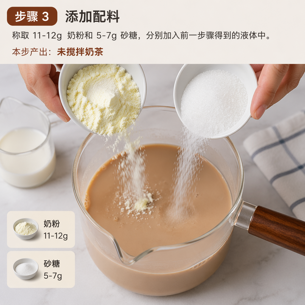 Step 3: Add Ingredients