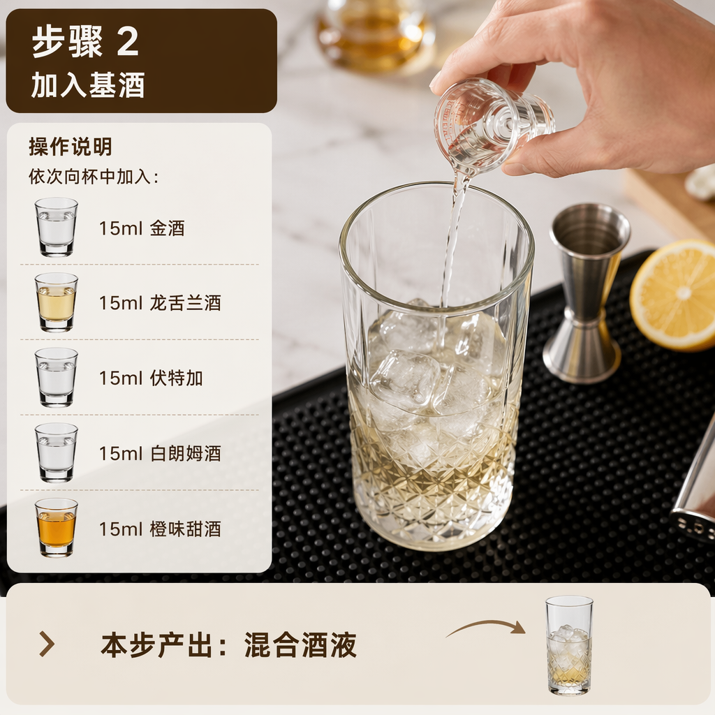 Step 2: Add Base Spirits
