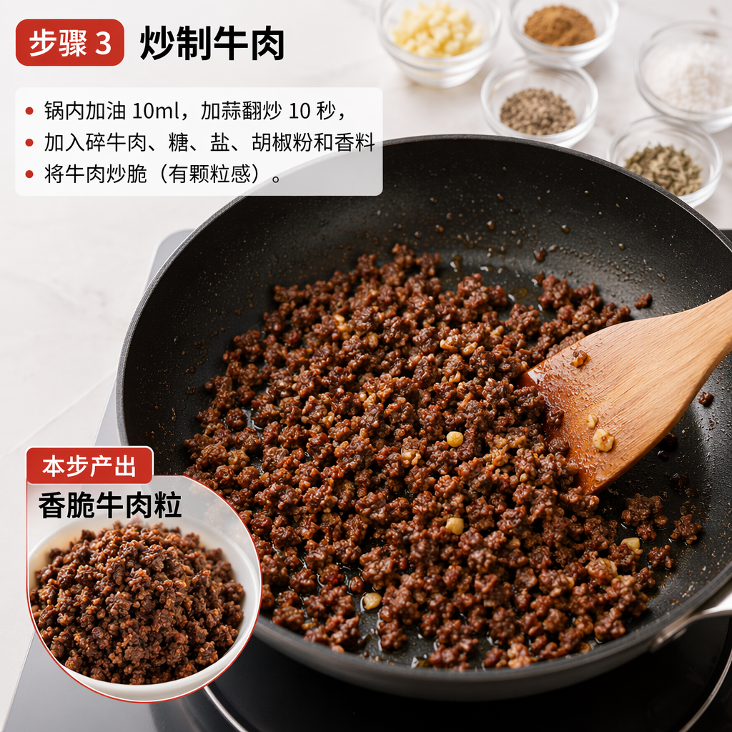 Step 3: Brown the Beef