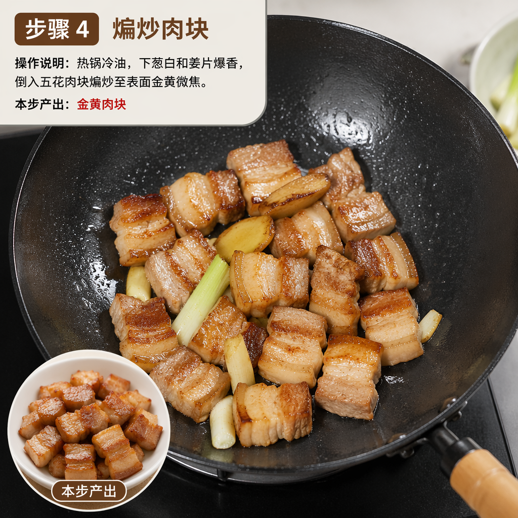 Step 4: Stir-Fry the Pork