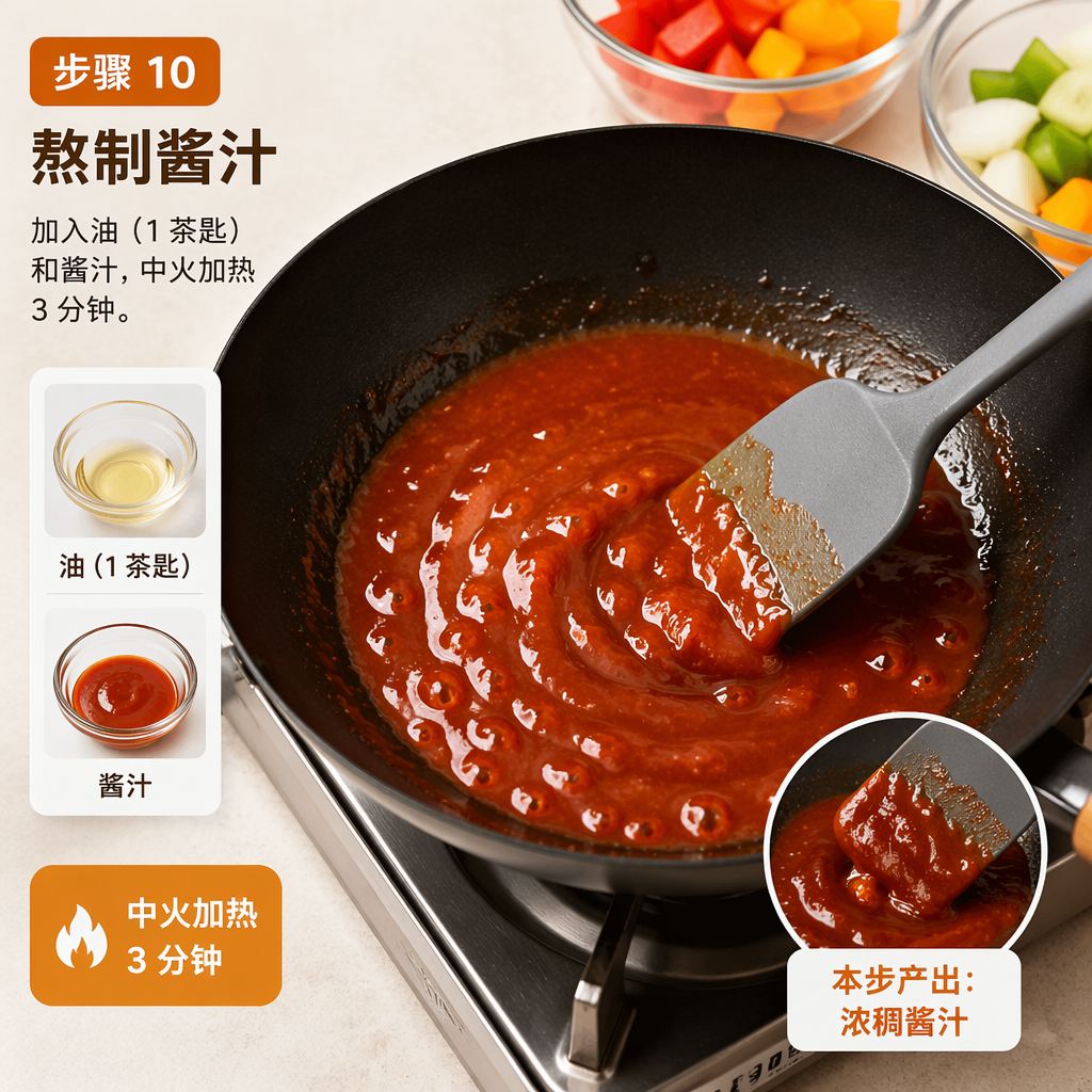 Step 10: Simmer the Sauce