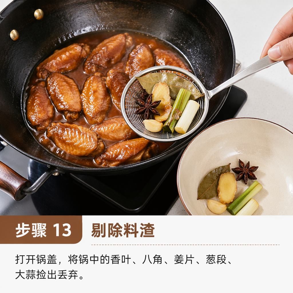 Step 13: Remove the Spices