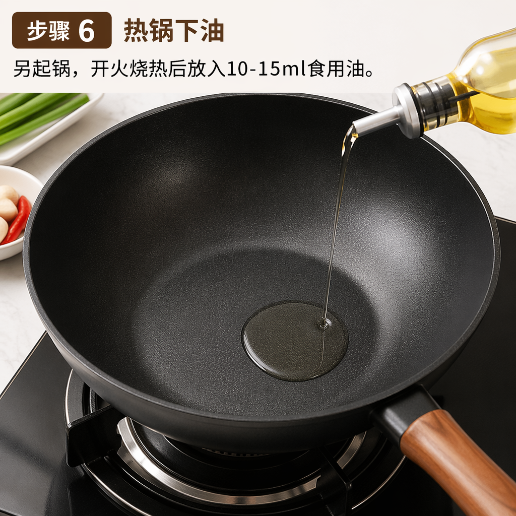 Step 6: Heat the Oil