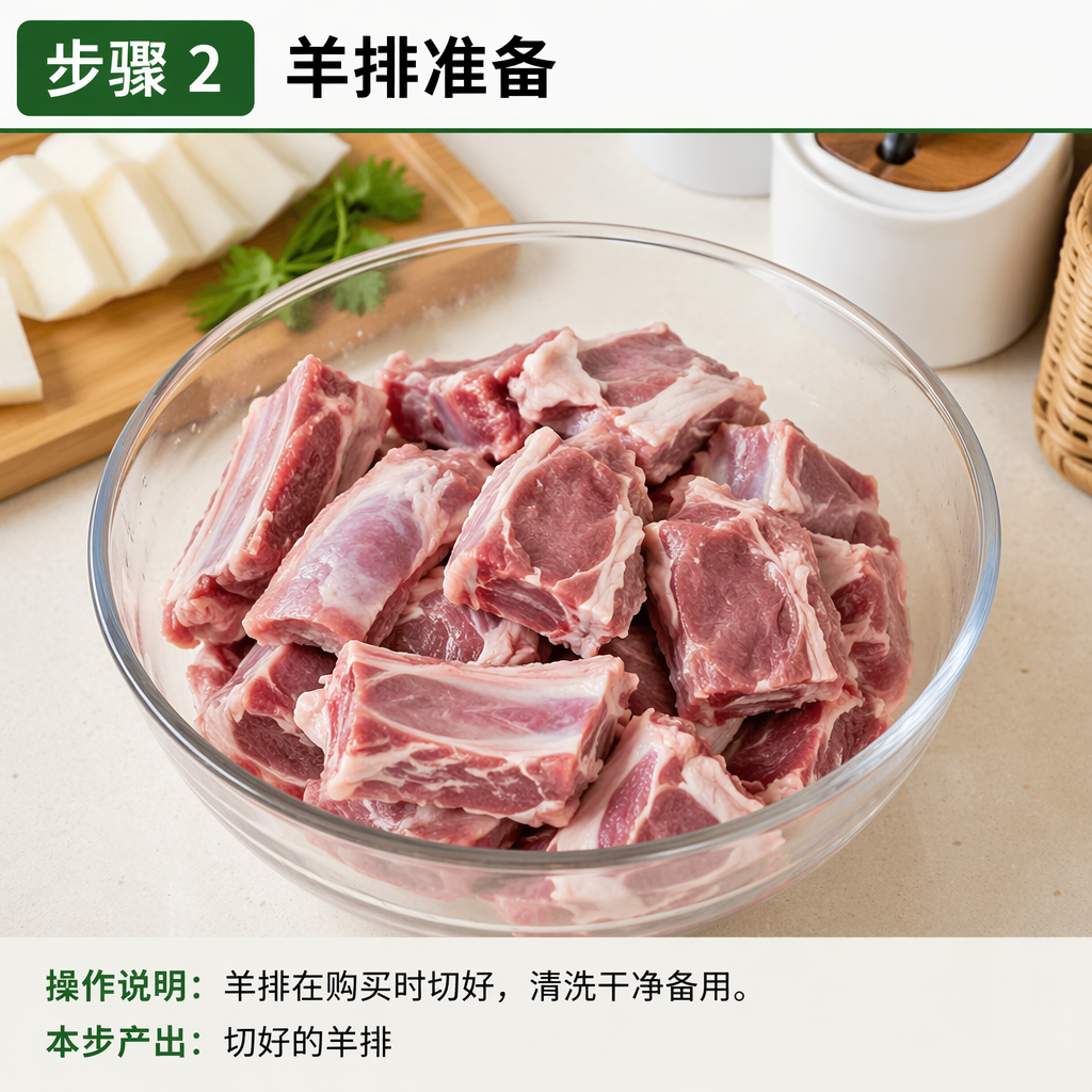 Step 2: Prepare the Lamb Chops