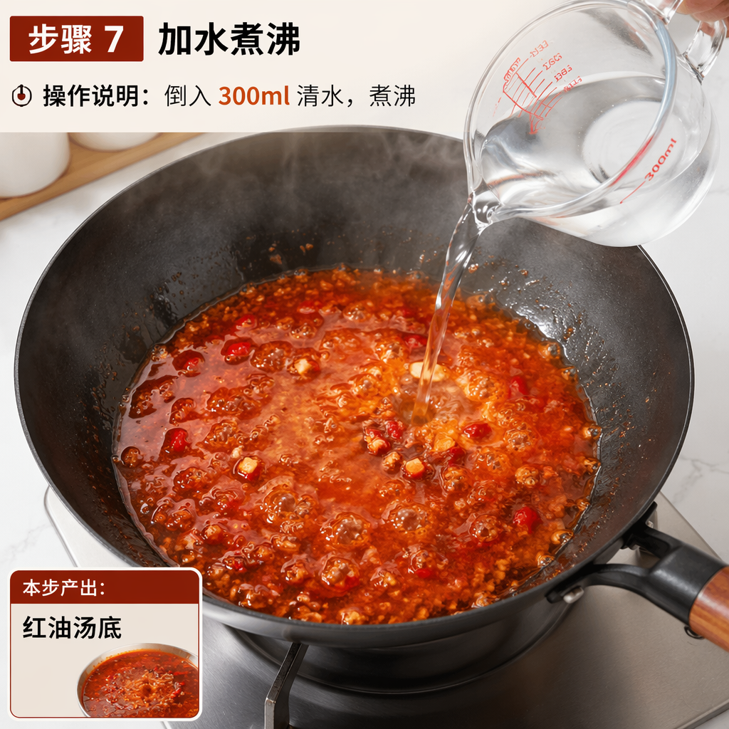 Step 7: Add Water and Boil