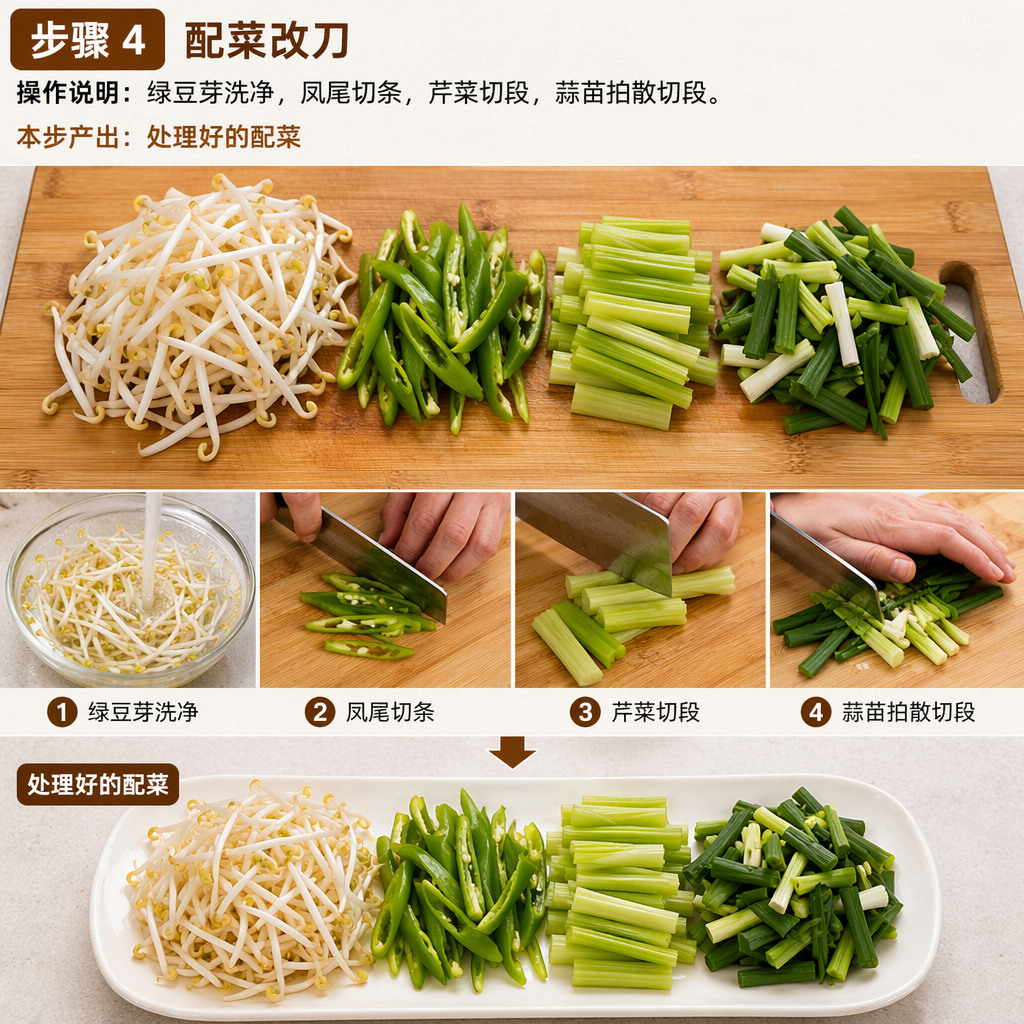 Step 4: Prep Vegetables