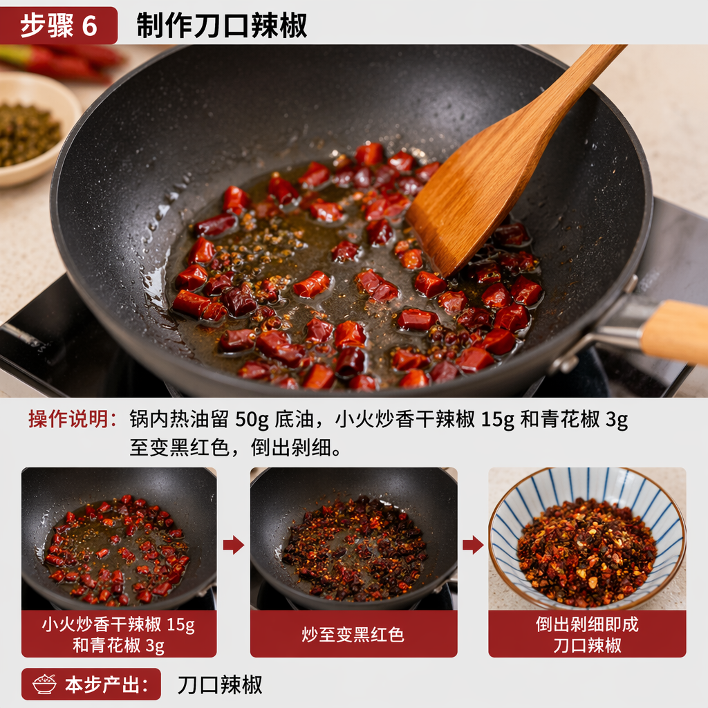 Step 6: Make Knife-Cut Chili