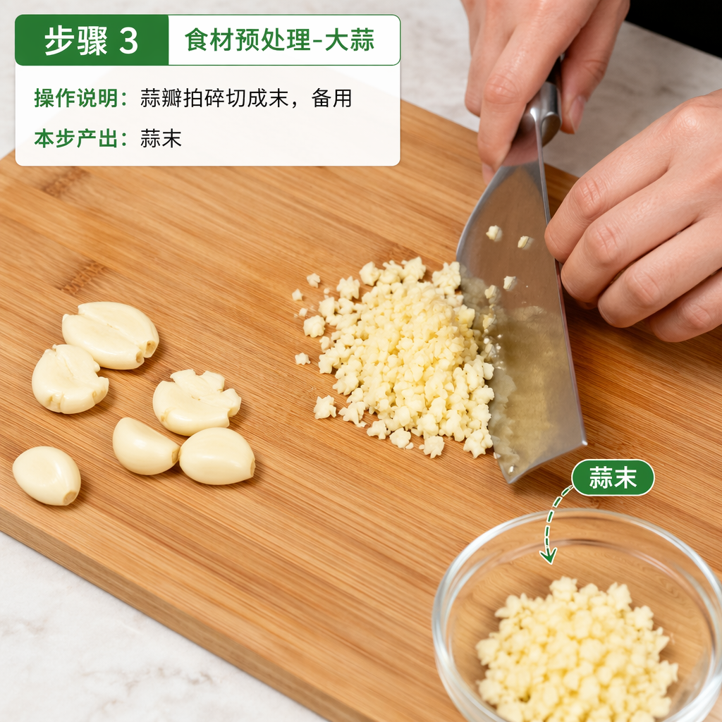 Step 3: Prep Ingredients - Garlic