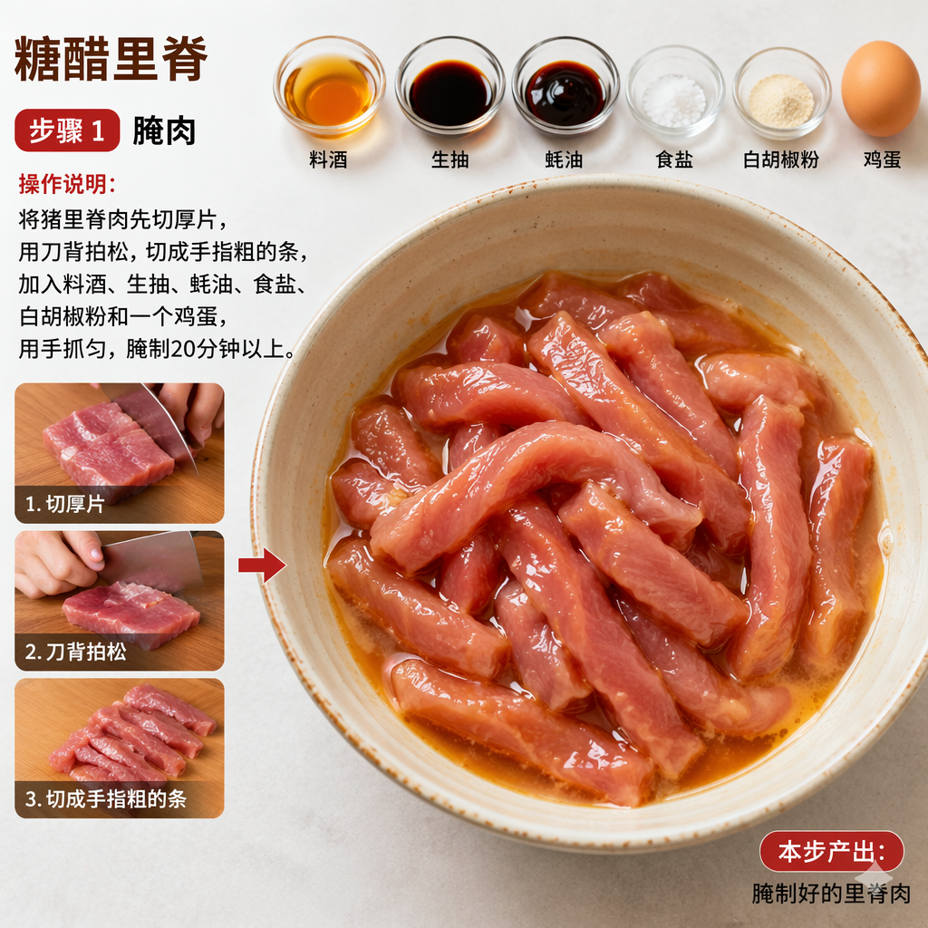 Step 1: Marinate the Meat