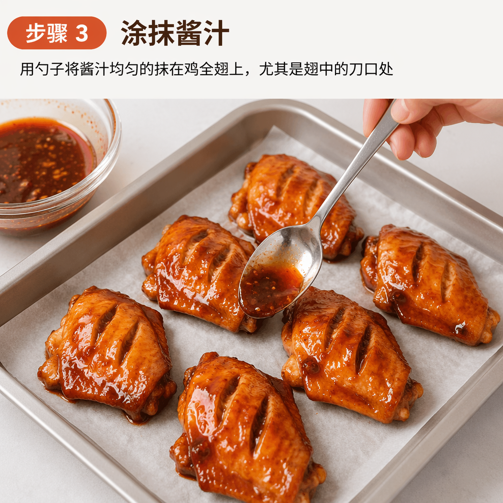 Step 3: Apply the Sauce