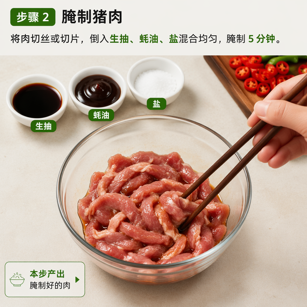 Step 2: Marinate the Pork