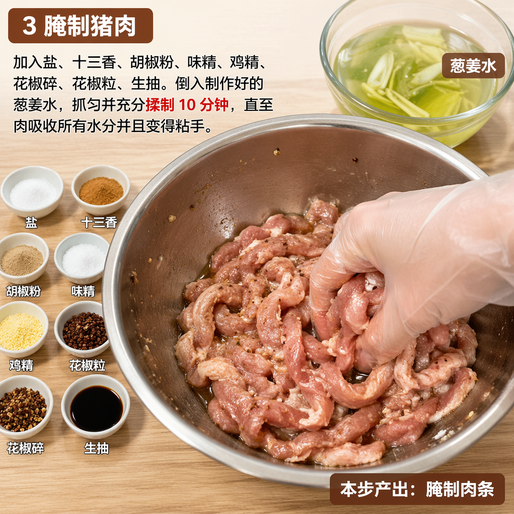 Step 3: Marinate the Pork