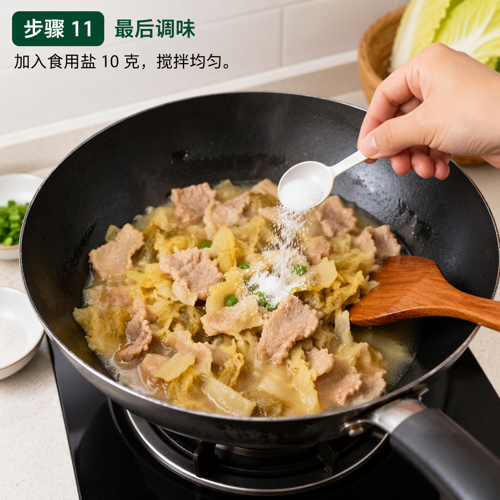 Step 11: Final Seasoning