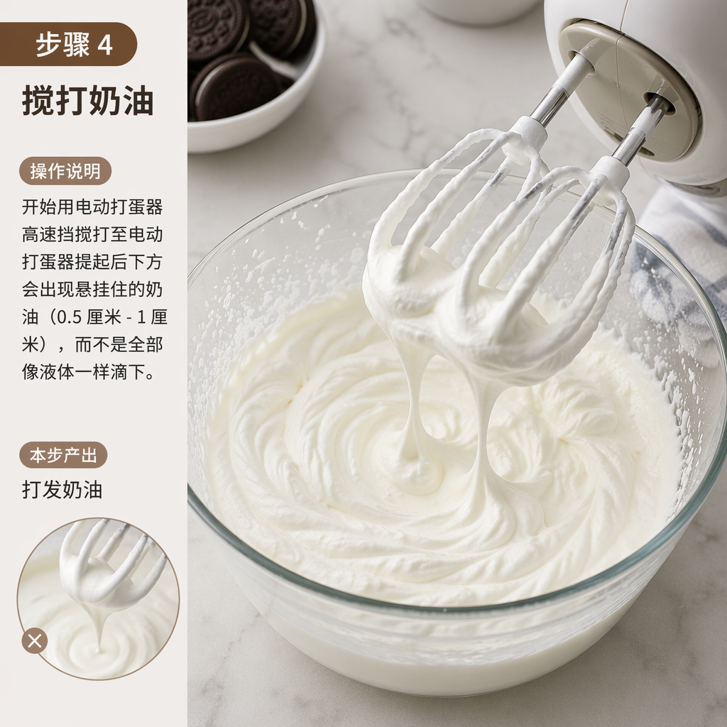 Step 4: Whip the Cream
