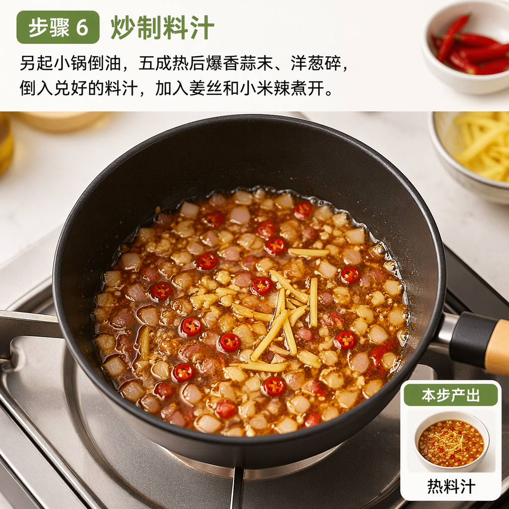 Step 6: Sauté the Sauce