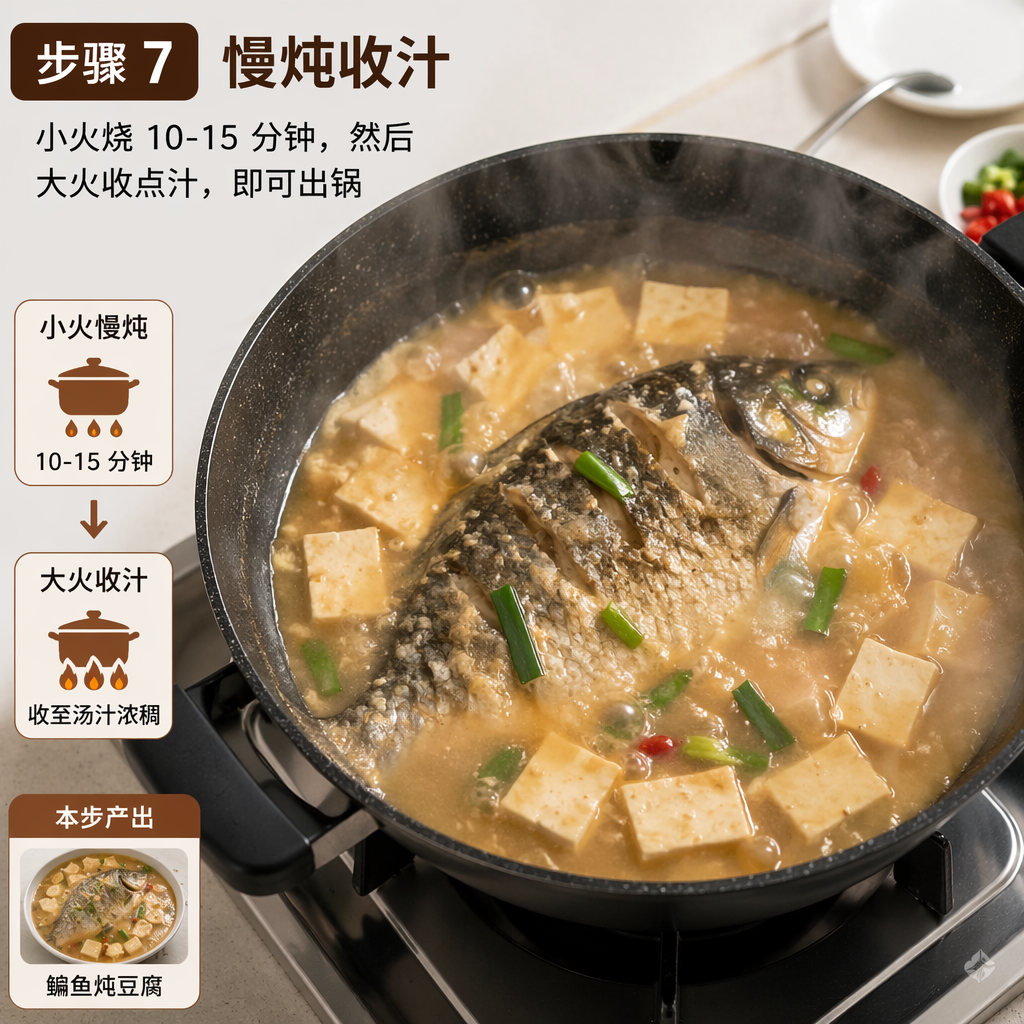 Step 7: Simmer and Reduce