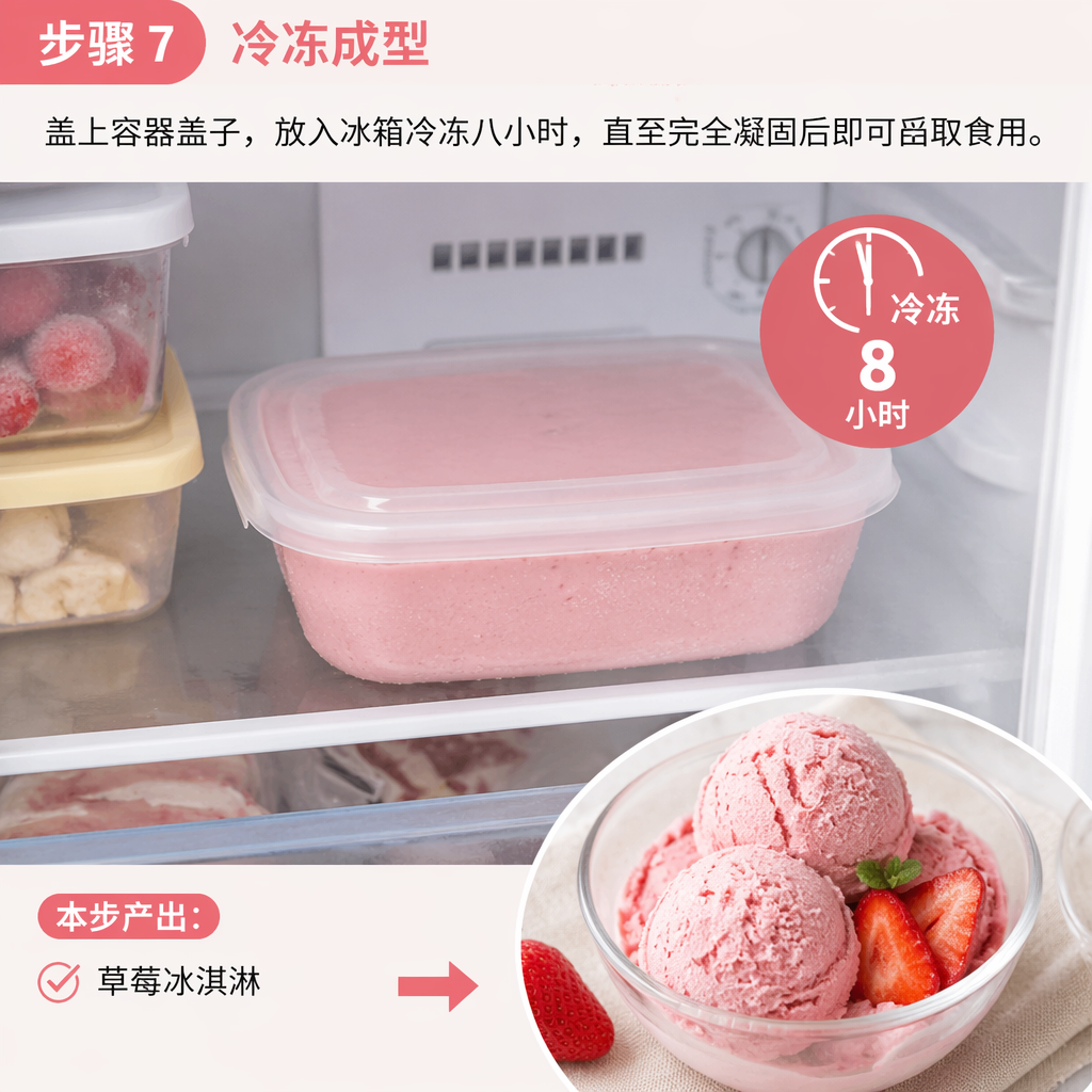 Step 7: Freeze and Set