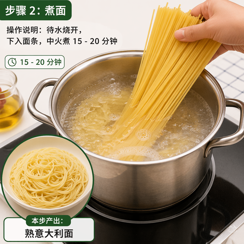 Step 2: Cook the Pasta