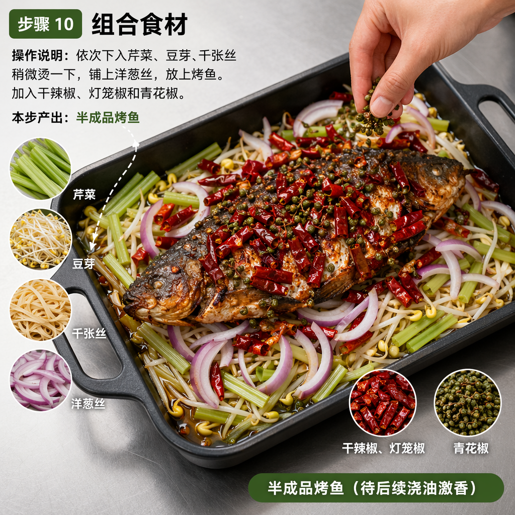 Step 10: Assemble the Ingredients