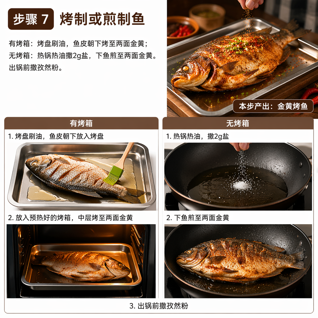 Step 7: Grill or Pan-Fry the Fish