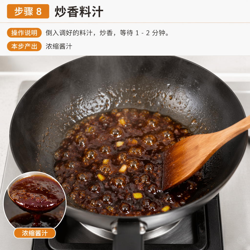 Step 8: Sauté the Sauce