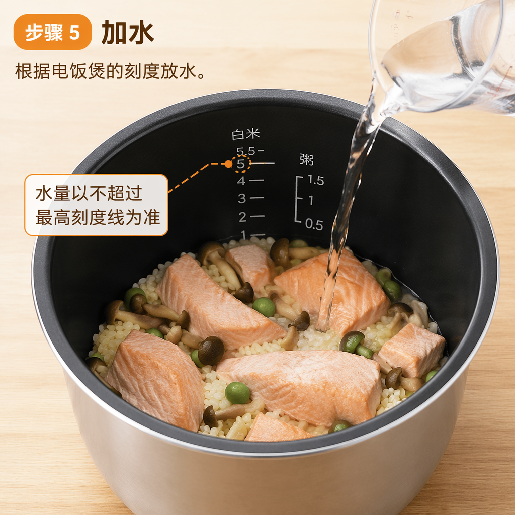 Step 5: Add Water