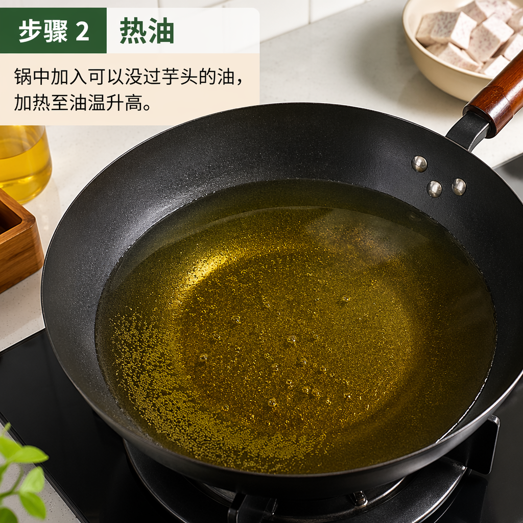 Step 2: Heat the Oil