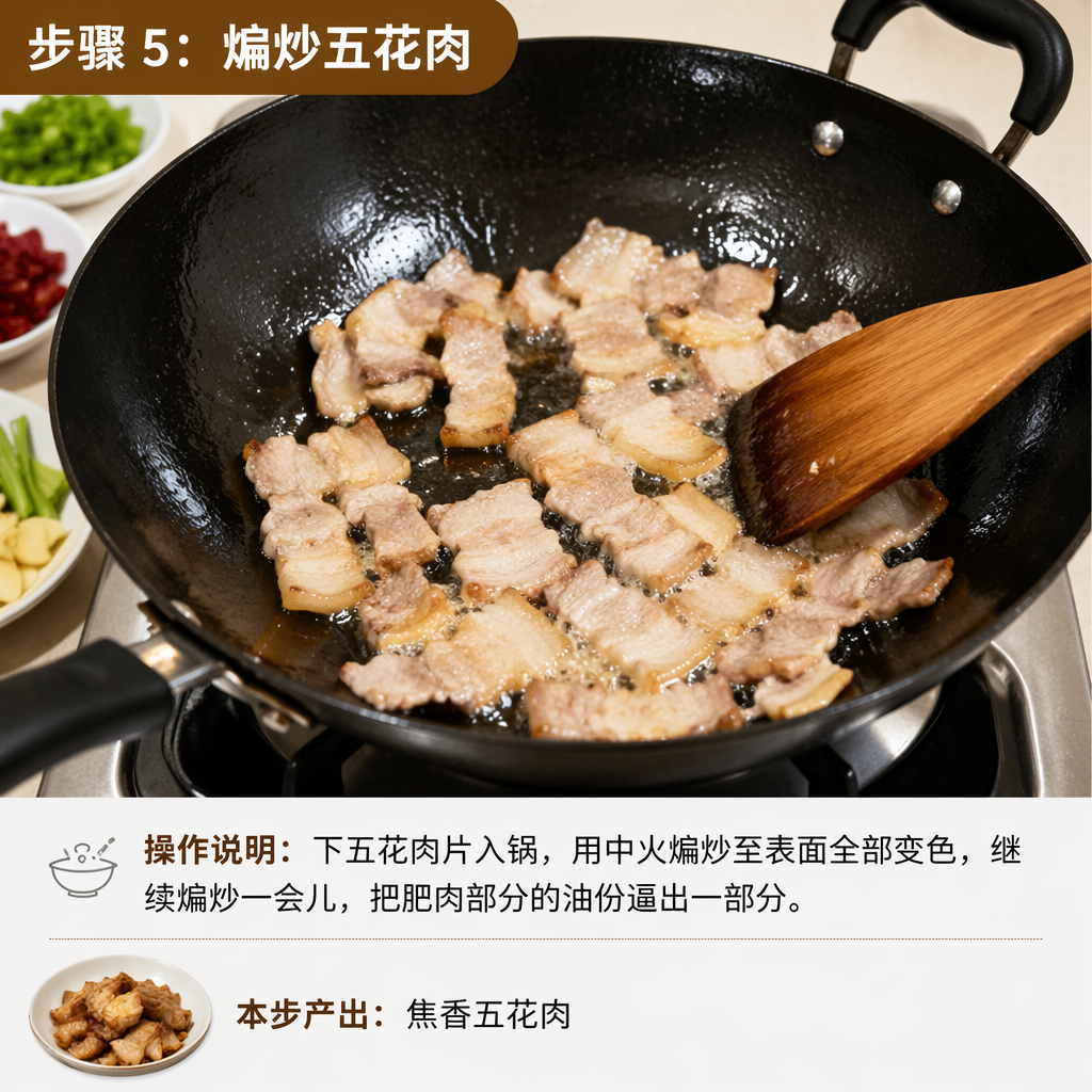 Step 5: Render the Pork Belly