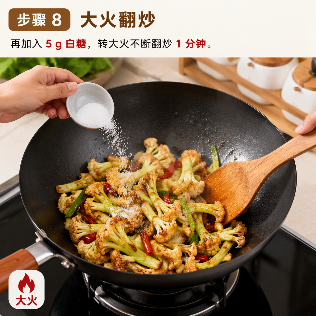Step 8: Stir-Fry Over High Heat