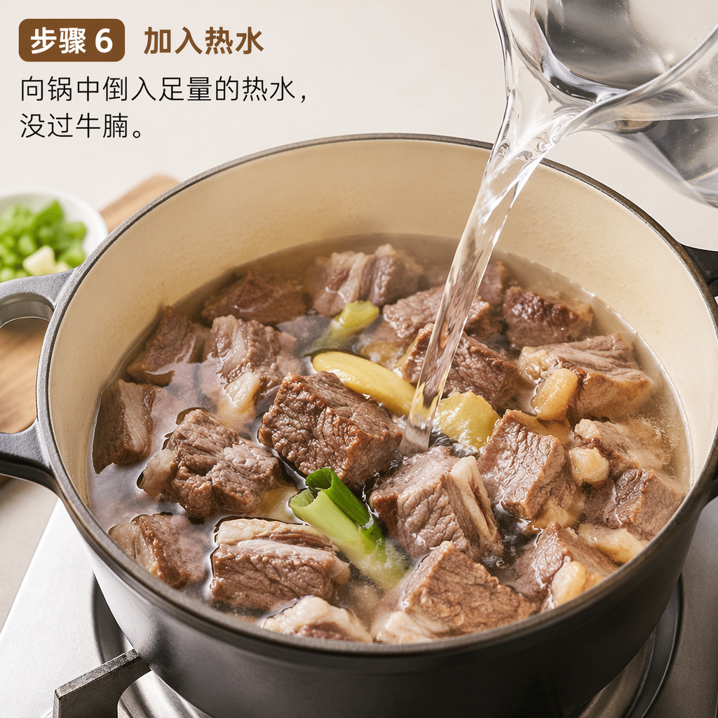 Step 6: Add Hot Water