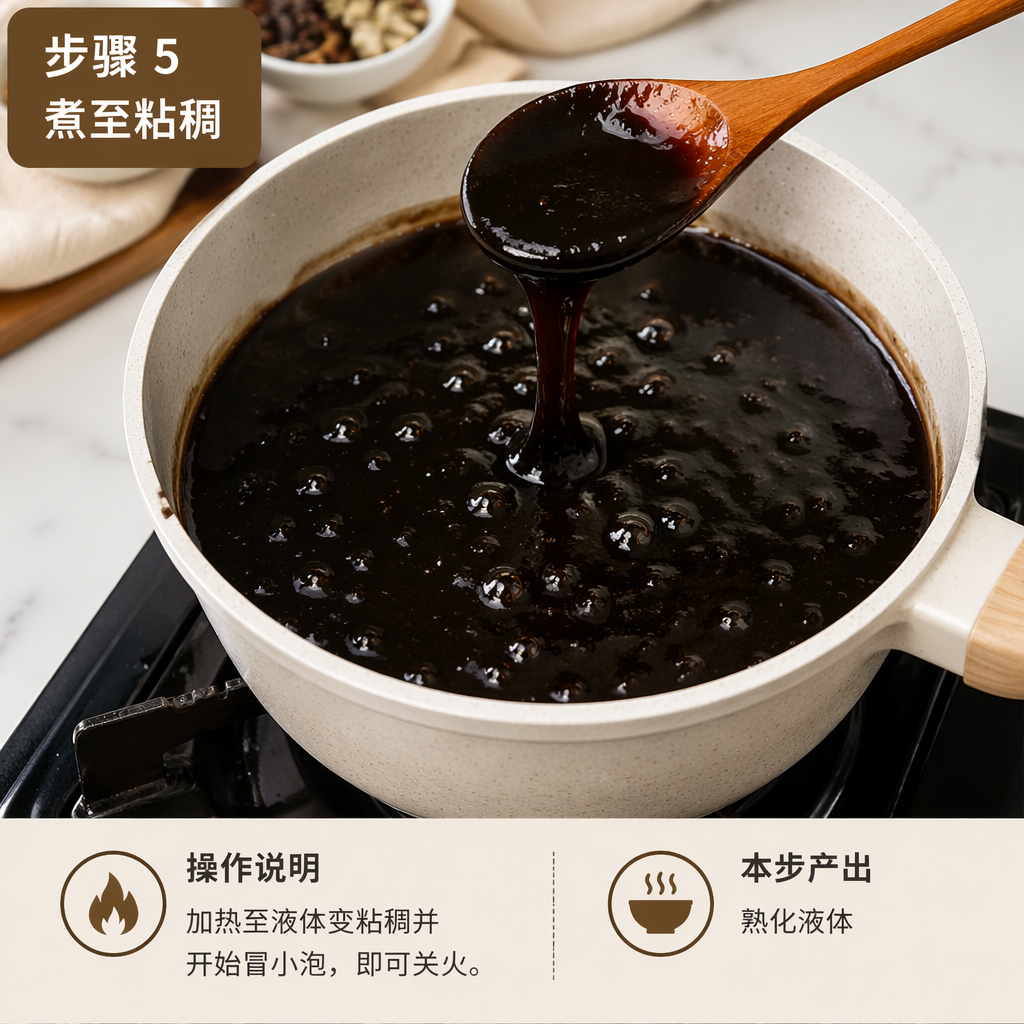 Step 5: Cook Until Thickened