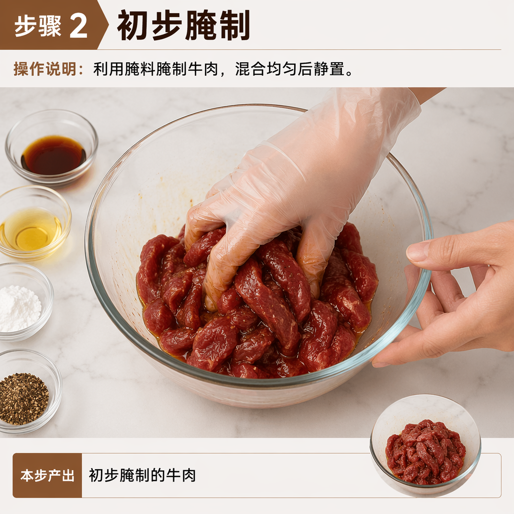 Step 2: Initial Marination