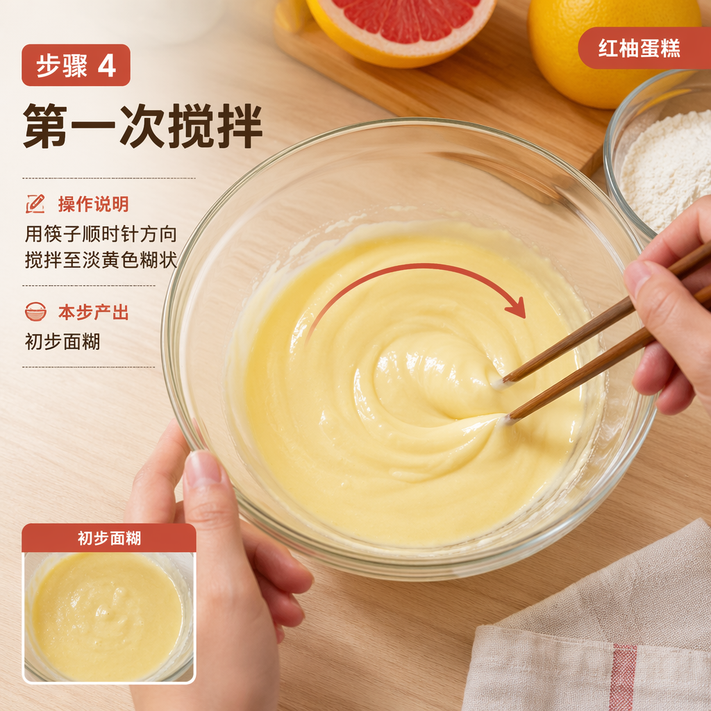 Step 4: First Mix