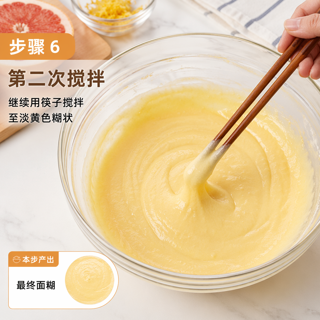 Step 6: Second Mix