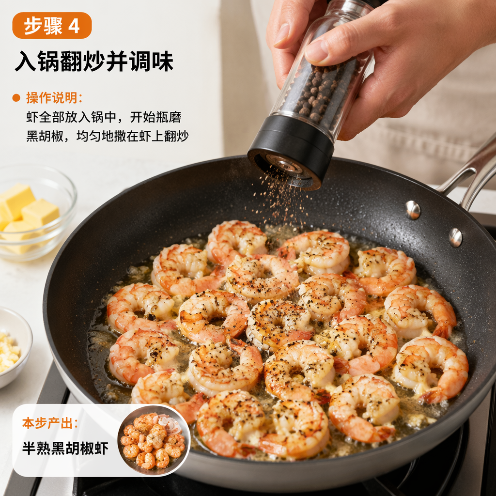 Step 4: Stir-Fry and Season