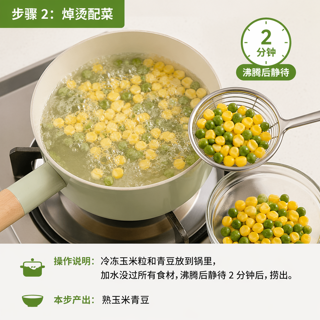 Step 2: Blanch the Vegetables