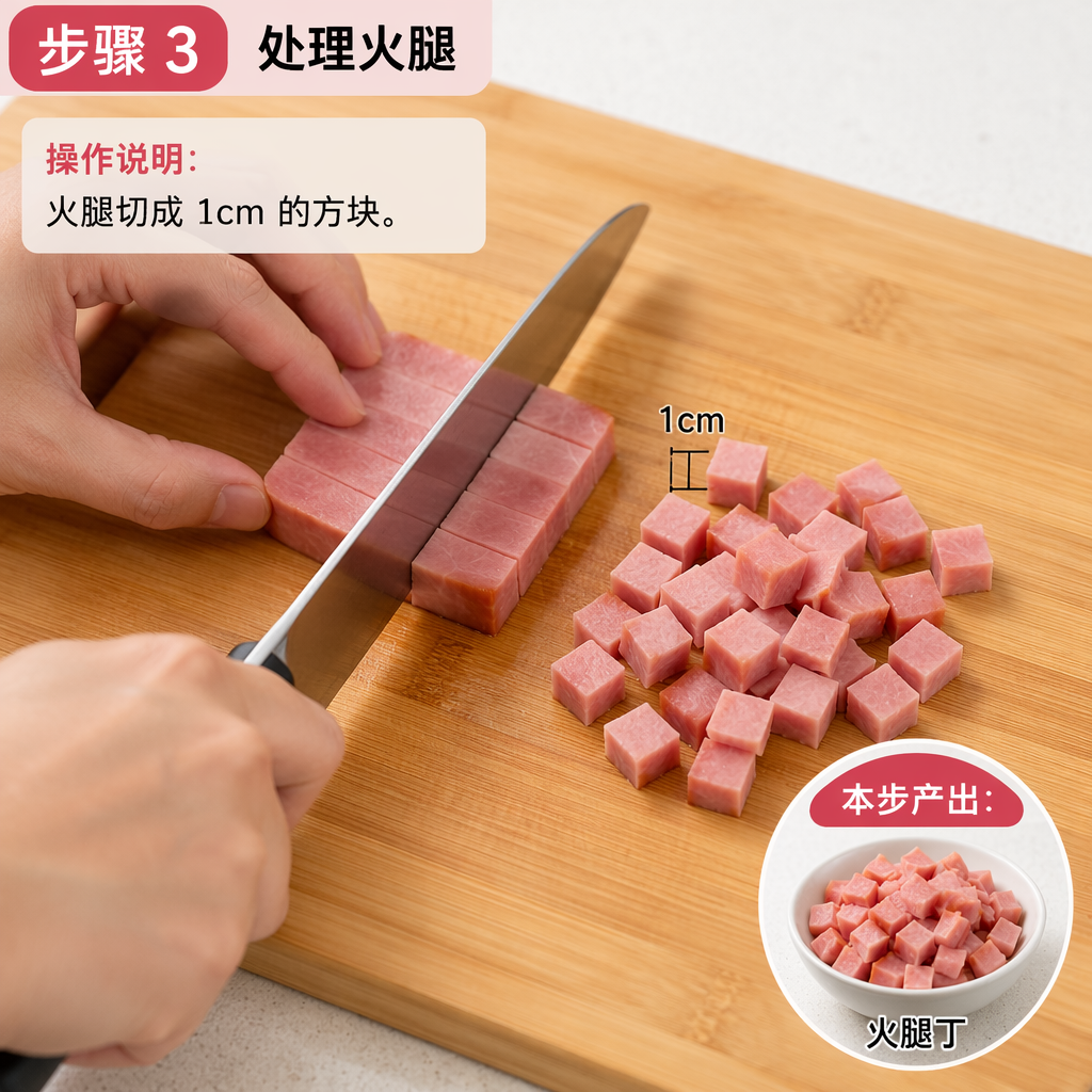 Step 3: Prepare the Ham