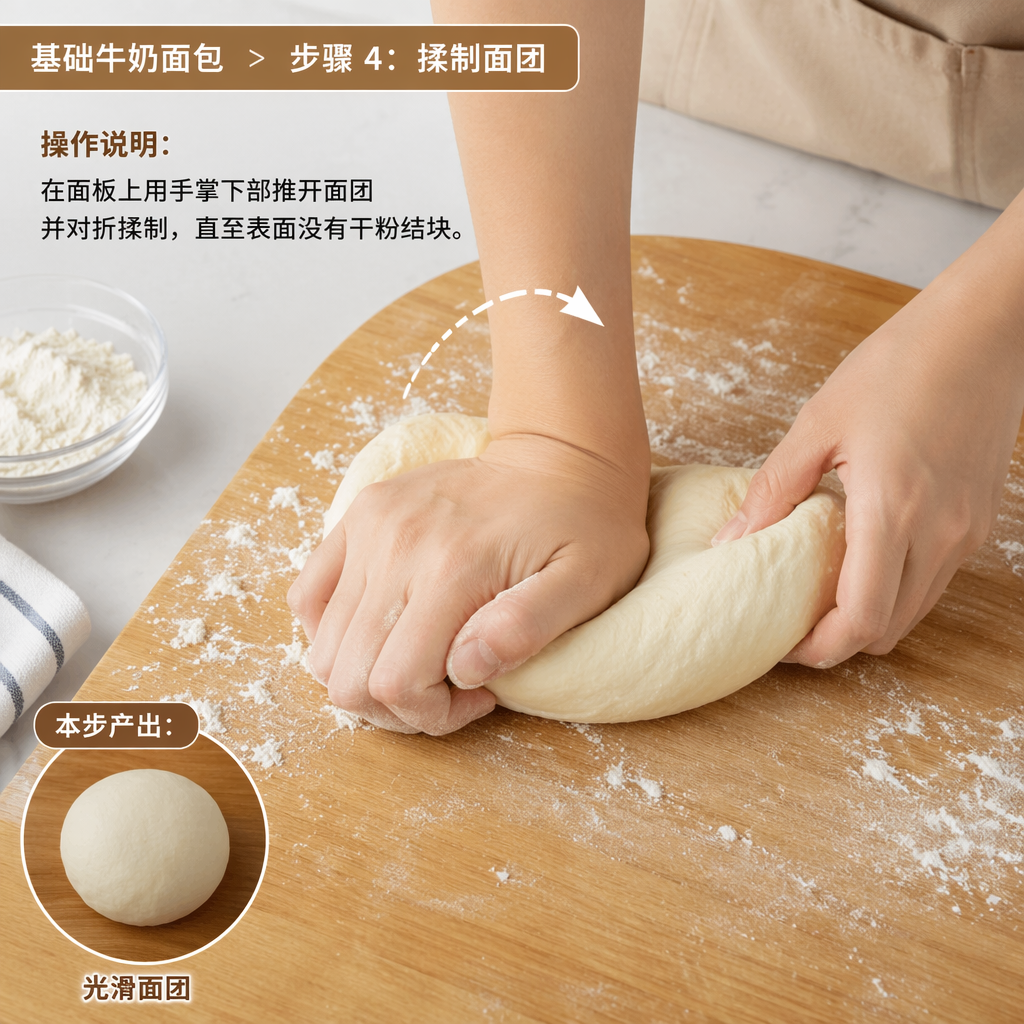 Step 4: Knead the Dough