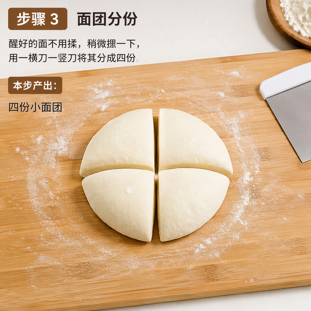 Step 3: Divide the Dough