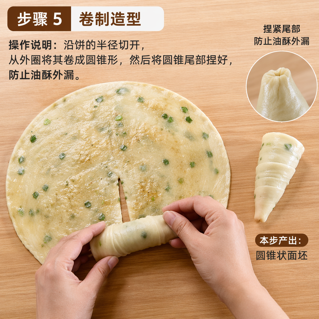 Step 5: Roll and Shape