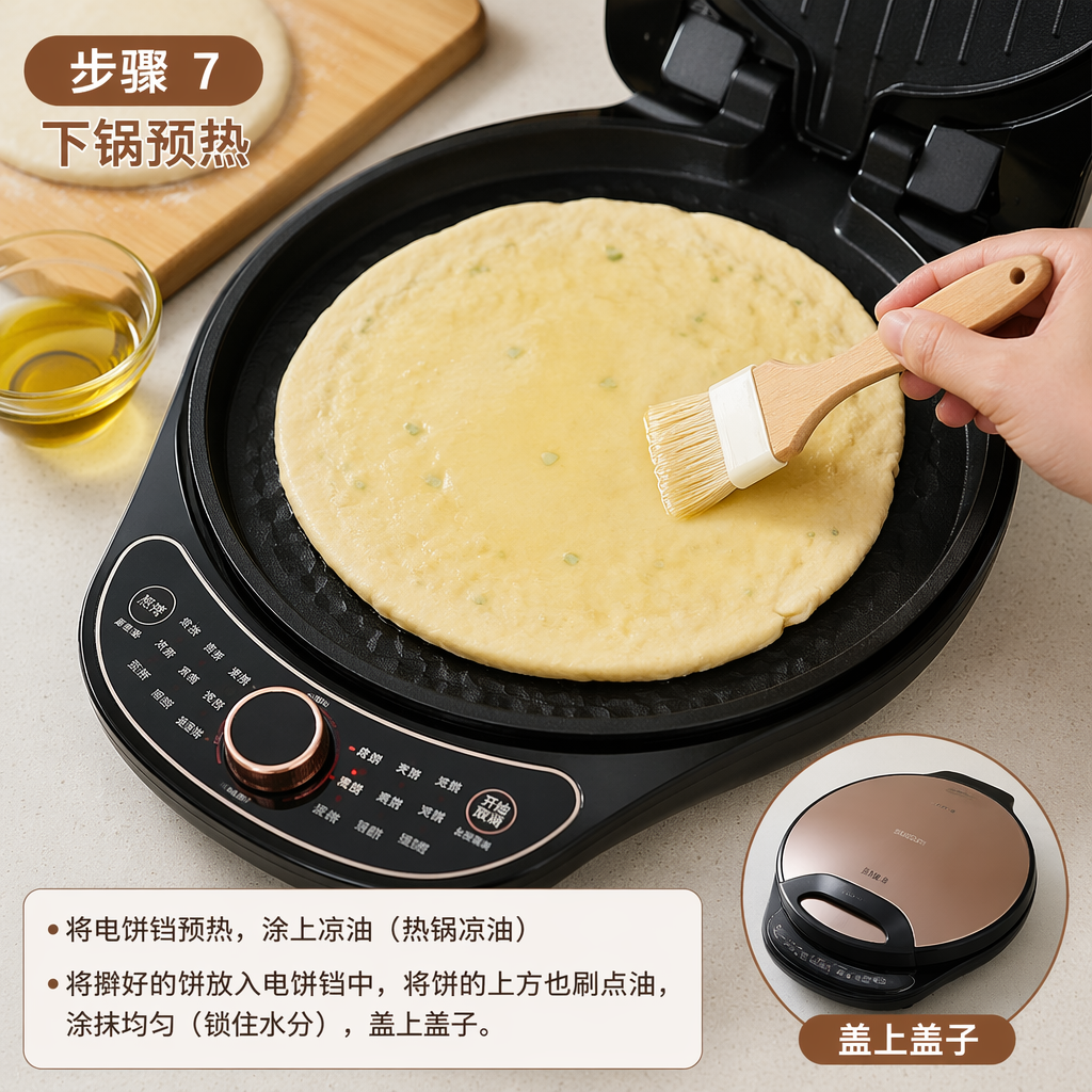 Step 7: Preheat and Cook