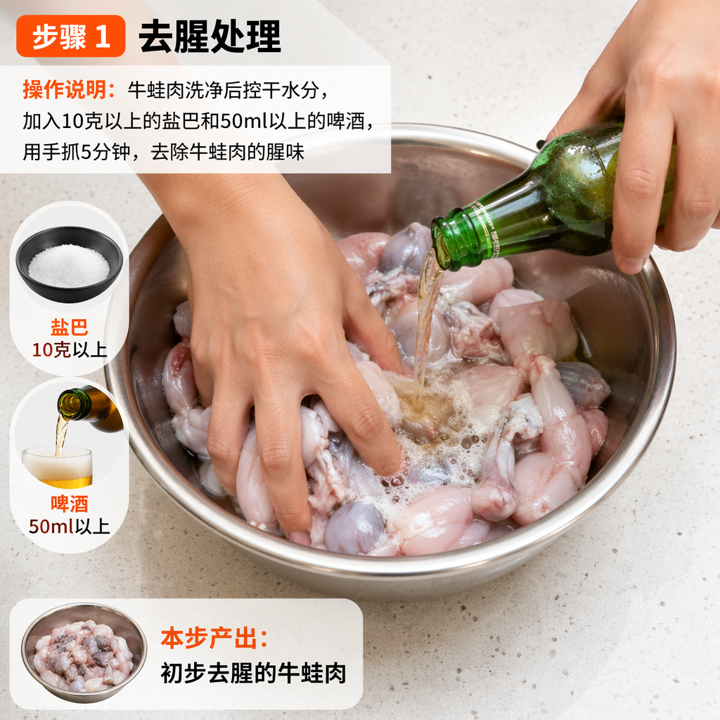 Step 1: Remove the Fishy Taste